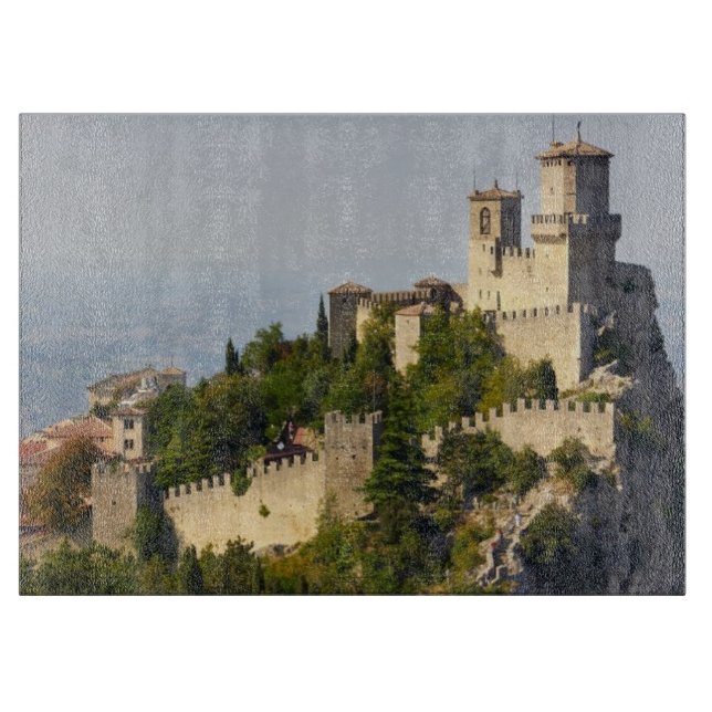 Planche À Découper Forteresse des Di Saint-Marin, Italie de Città (Devant)