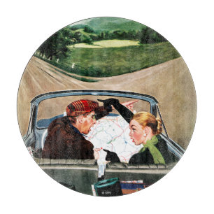 Planche À Découper Fourche sur la route