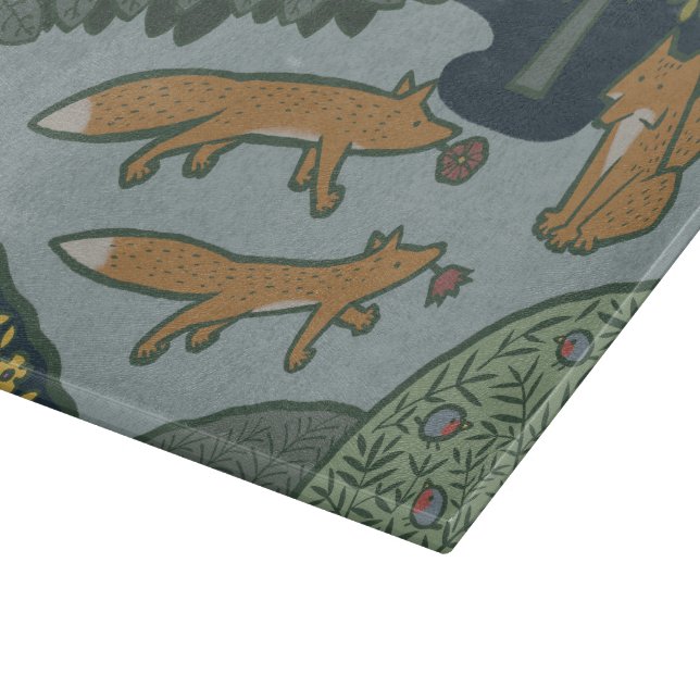 Planche À Découper Fox and friends cutting board (Coin)