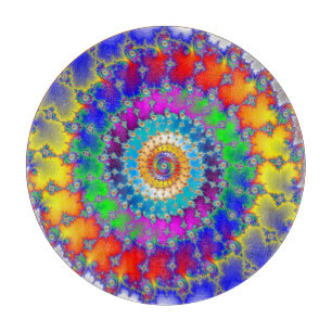 Planche À Découper Fractale psychédélique