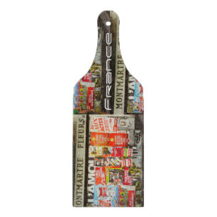 Planche À Découper France Paris Cityscape Montmartre