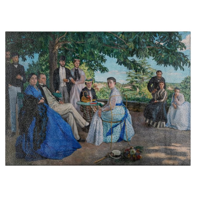 Planche À Découper Frédéric Bazille - La Réunion de Famille (Devant)