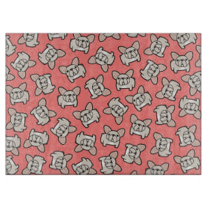 Planche À Découper Frenchie crème