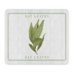 Planche À Découper FRESH BAY FEUILLES 6x7 Glass Cutboard