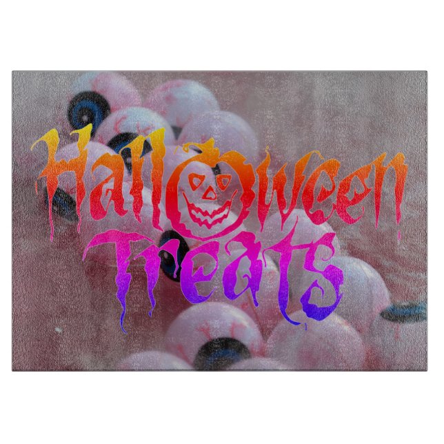 Planche À Découper Friandises d'Halloween (Devant)