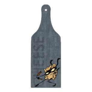 PLANCHE À DÉCOUPER FROMAGE DE NINJA AVEC PANNEAU DE COUPE DE PADDLE N