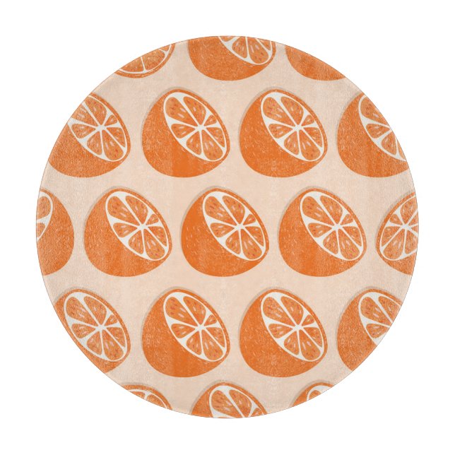 Planche À Découper Fruit Motif sans joint. (Devant)