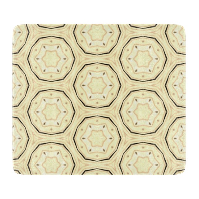 Planche À Découper Fruits Abstraits modernes (Devant)