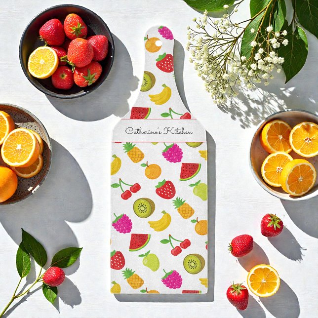 Planche À Découper Fruits de pastèque de fraise Motif (Créateur téléchargé)