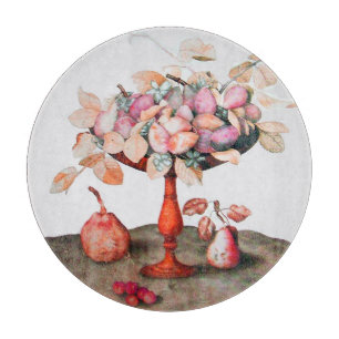 PLANCHE À DÉCOUPER FRUITS DE SAISON / JASMINES ET PRUNES