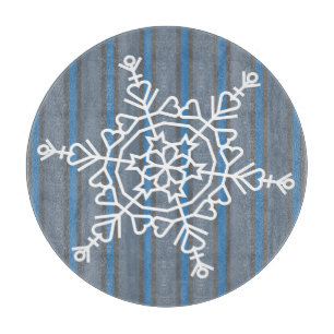 Planche À Découper Fun and Fancy Snowflake