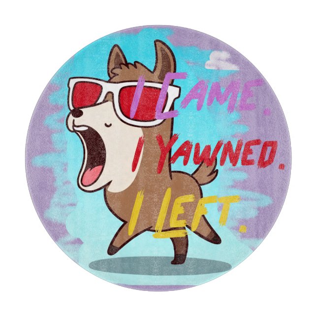 Planche À Découper Funny Design  (Devant)