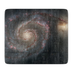 Planche À Découper Galaxie à bulles (espace) (univers) (Messier 51A)