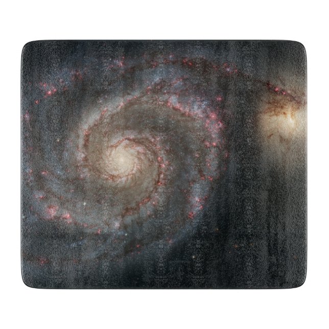 Planche À Découper Galaxie à bulles (espace) (univers) (Messier 51A) (Devant)