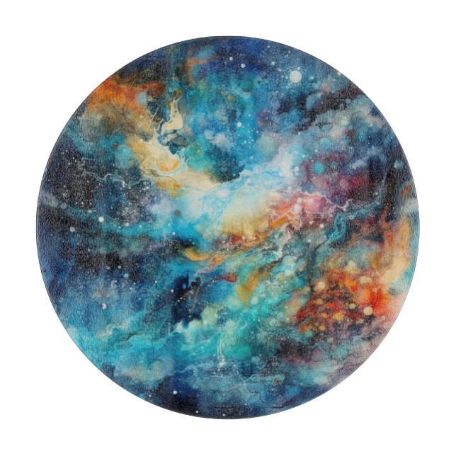 Planche à découper Galaxie Stardust (Devant)