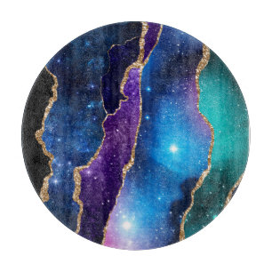 Planche À Découper Galaxy Agate Série Design 13