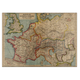 Planche À Découper Gallia, Britannia, Germania
