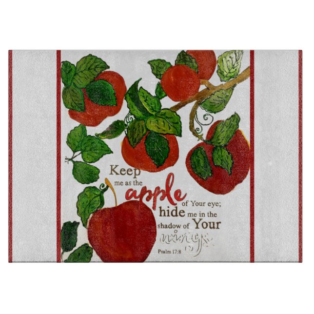 Planche À Découper Gardez-moi comme la pomme de votre table de coupe  (Devant)