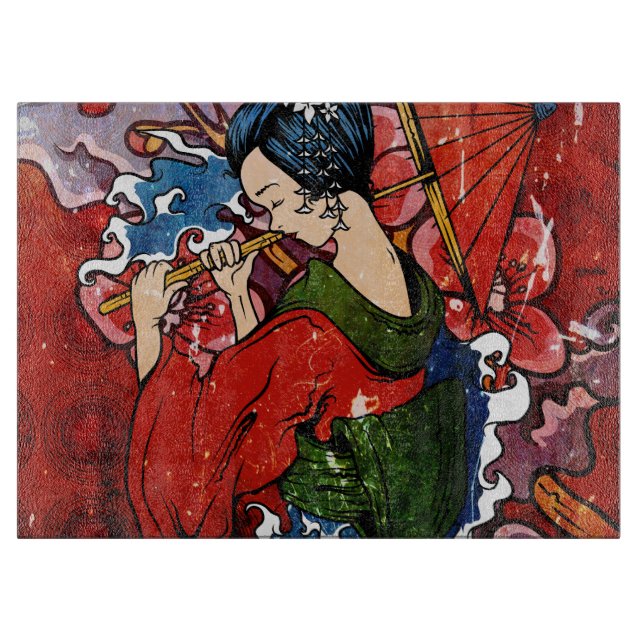 Planche À Découper Geisha (Devant)