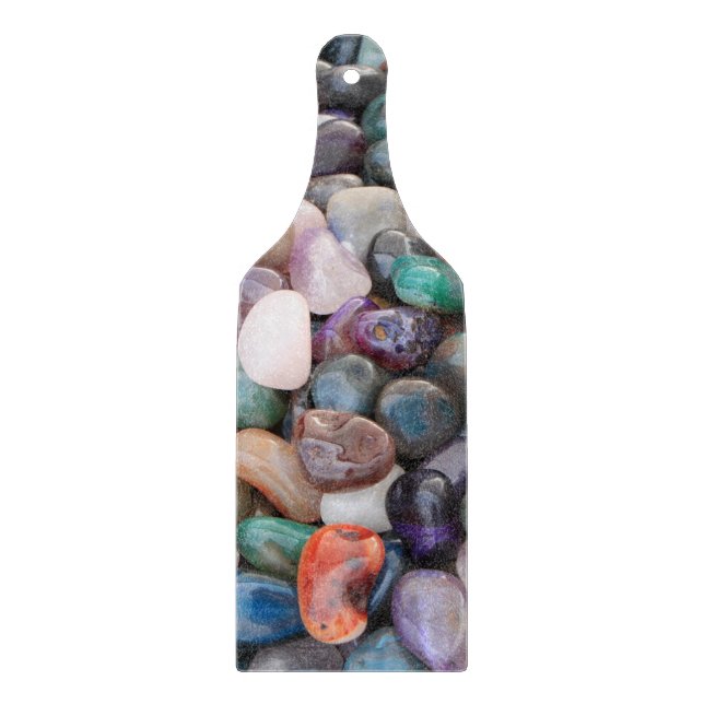 Planche À Découper Gemstones Crystals Pebbles (Devant)