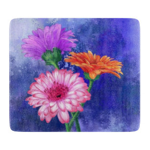 Planche À Découper Gerbera Daisies Cutting Board