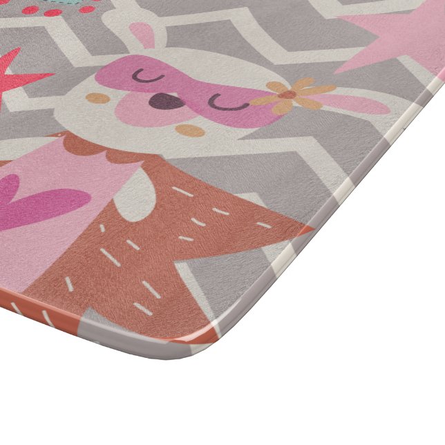 Planche À Découper Girl Superhero Bunny (Coin)