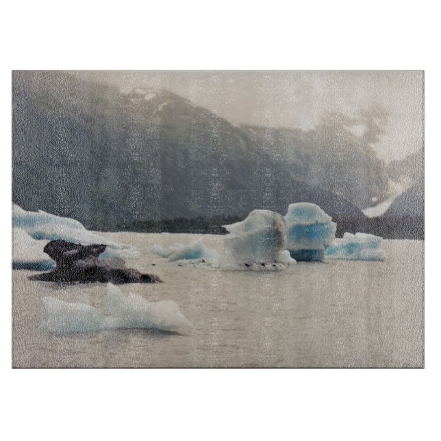 Planche À Découper Glace bleue (Devant)
