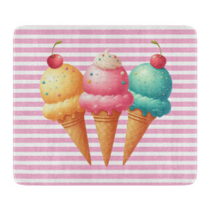 Planche À Découper Glace colorée