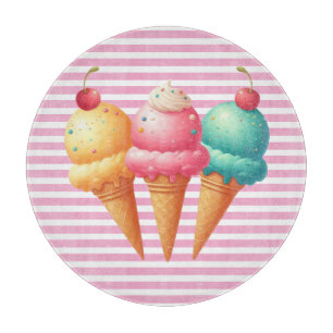 Planche À Découper Glace colorée