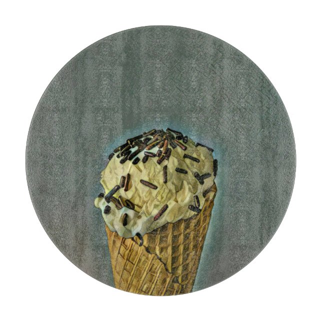 Planche À Découper glaces vintages (Devant)