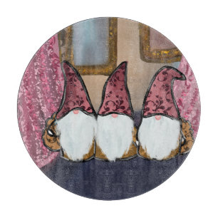 PLANCHE À DÉCOUPER GNOMES