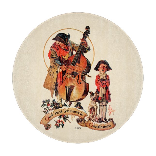 Planche À Découper God Reest Ye Merrie Messieurs (Devant)