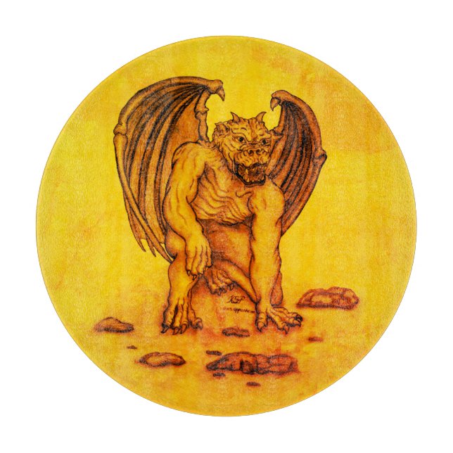 Planche À Découper Golem Gargoyle (Devant)