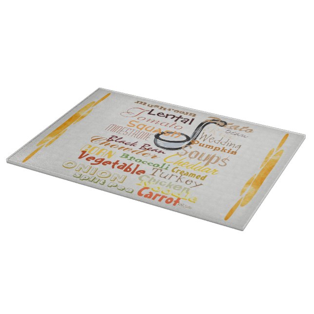 Planche À Découper Graffiti à soupe (jaune) (Coin)