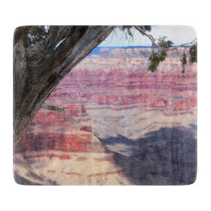 Planche À Découper Grand Canyon Au-Delà De L'Arbre