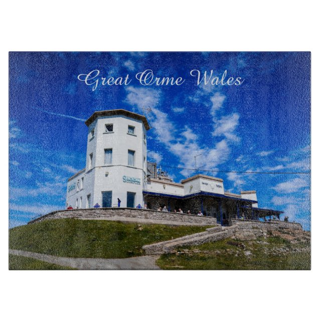 Planche À Découper Grand Orme pays de Galles. (Devant)