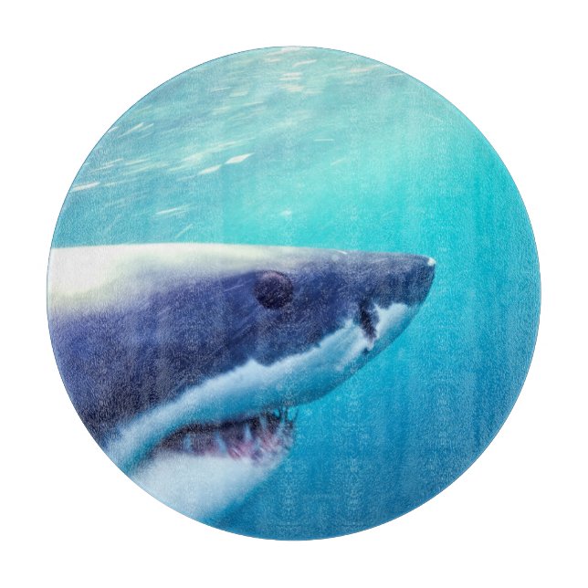Planche À Découper Grand requin blanc | Afrique du Sud (Devant)