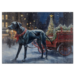 Planche À Découper Grande Danse période de fêtes de Noël