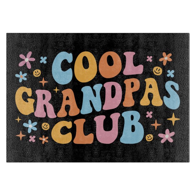 Planche À Découper Grandpas Club cool III (Devant)