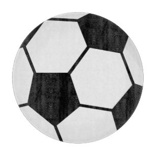 Planche À Découper Graphisme de ballon de football classique Fan de s