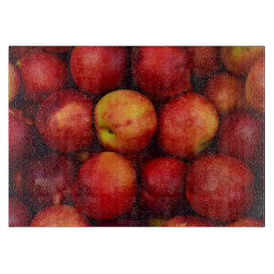 Planche À Découper Graphisme de pommes rouges