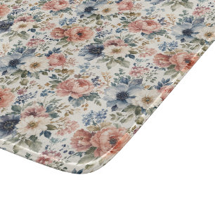 Planche À Découper Grappes d'aquarelle peintes à la main de luxe