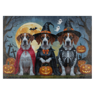 Planche À Découper Great Dane Dogs Citrouille Halloween Funny