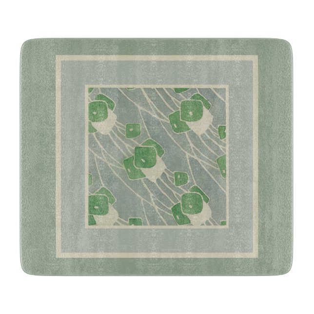 Planche À Découper Green Geometry 1915 Hannah Borger Overbeck (Devant)