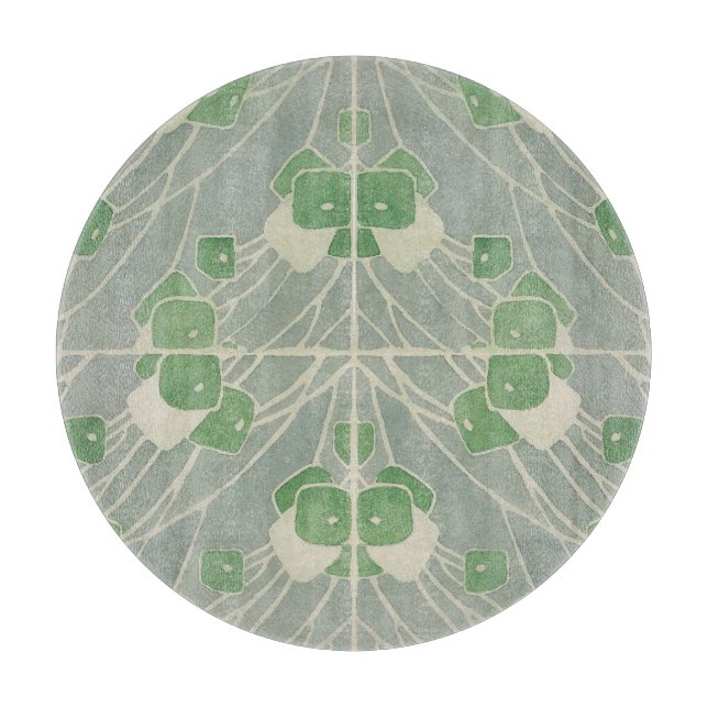 Planche À Découper Green Geometry 1915 Hannah Borger Overbeck (Devant)
