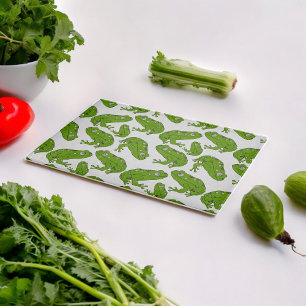 Planche À Découper Grenouille verte