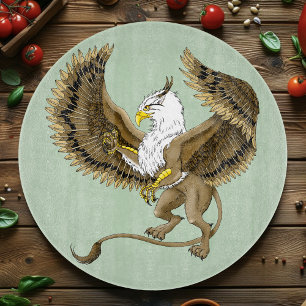 Planche À Découper Griffon Mythique Fantastique Brun Majestueux