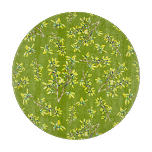 Planche À Découper Gris d'épine noire