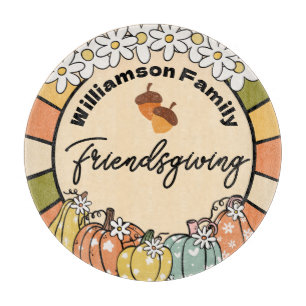 Planche à découper Groovy pour Friendsgiving