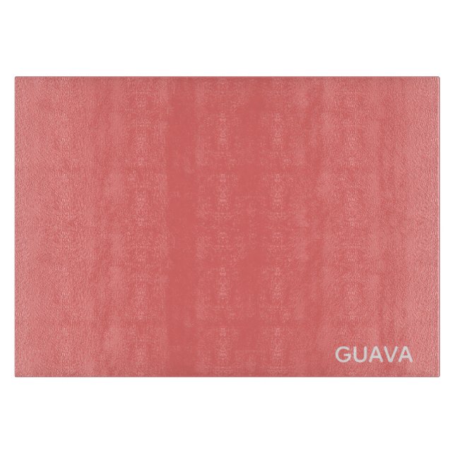 Planche À Découper Guava pink color name (Devant)